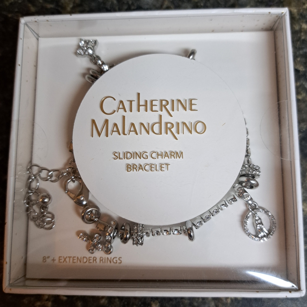 Catherine Malandrino Sliding Charm Bracelet